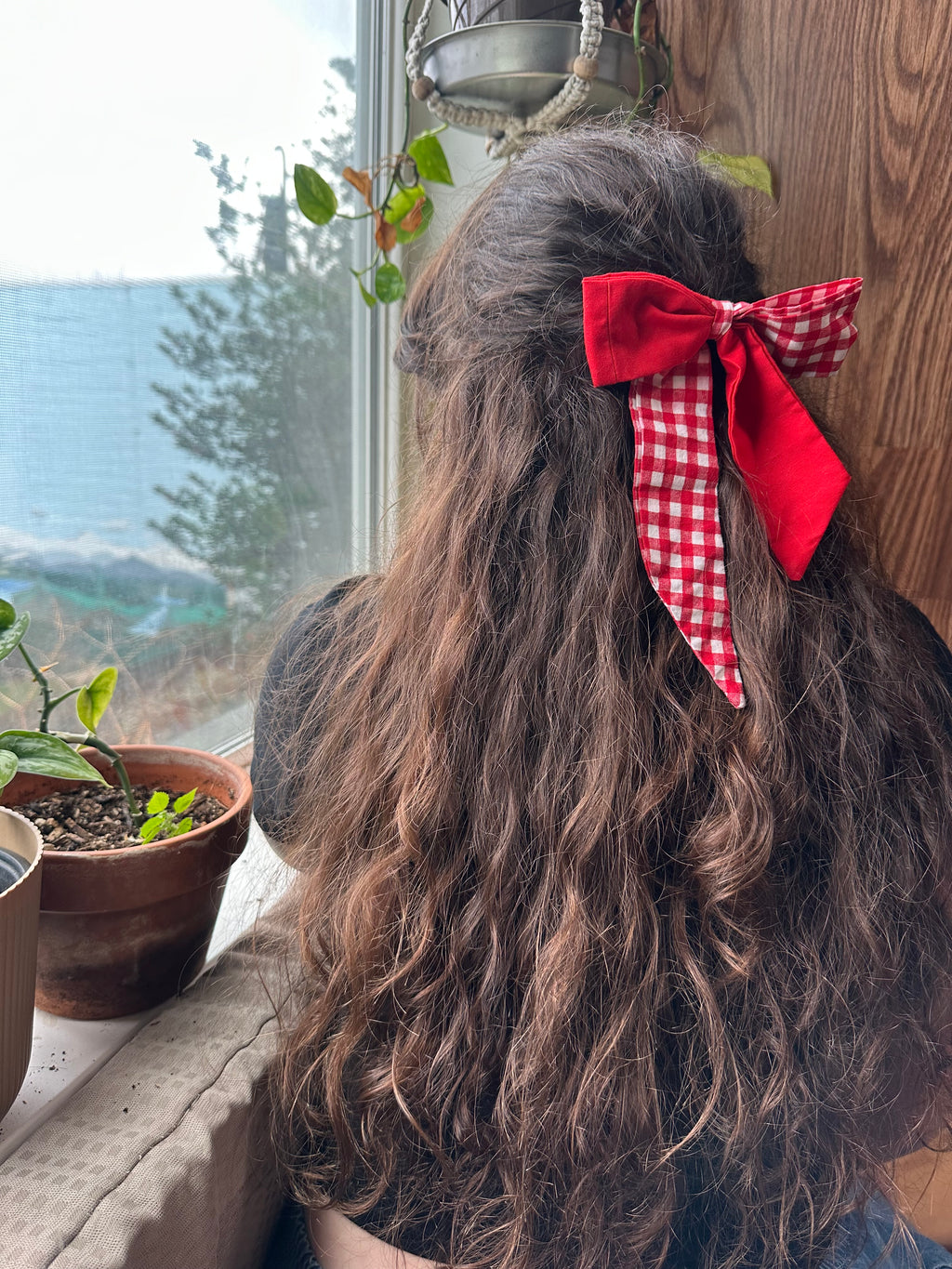 KSS Bow - Asymmetrical Red