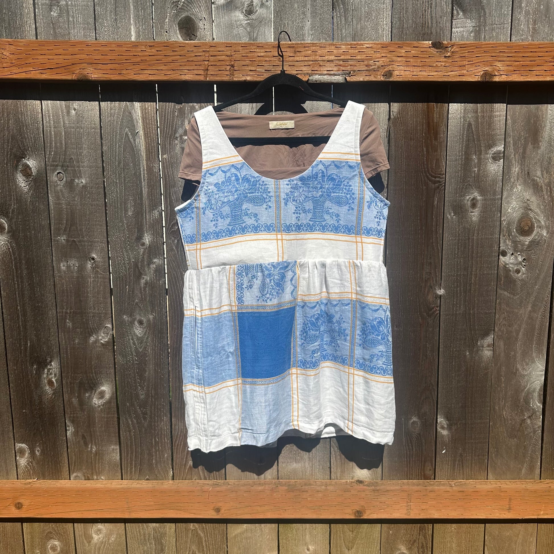 KSS Babydoll Smock Dress - Vintage Linen