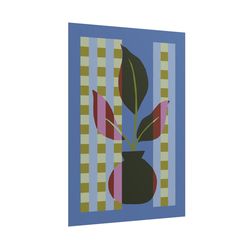Plant Quilt Print