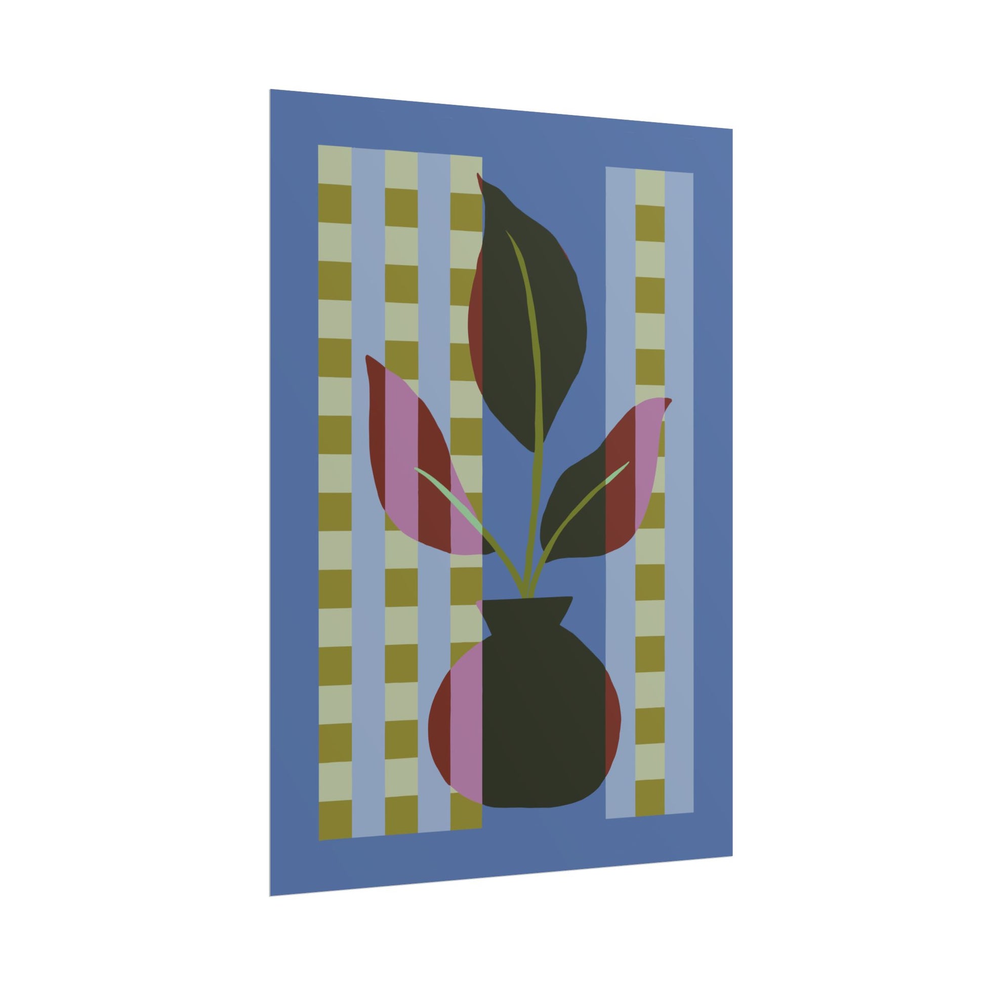 Plant Quilt Print