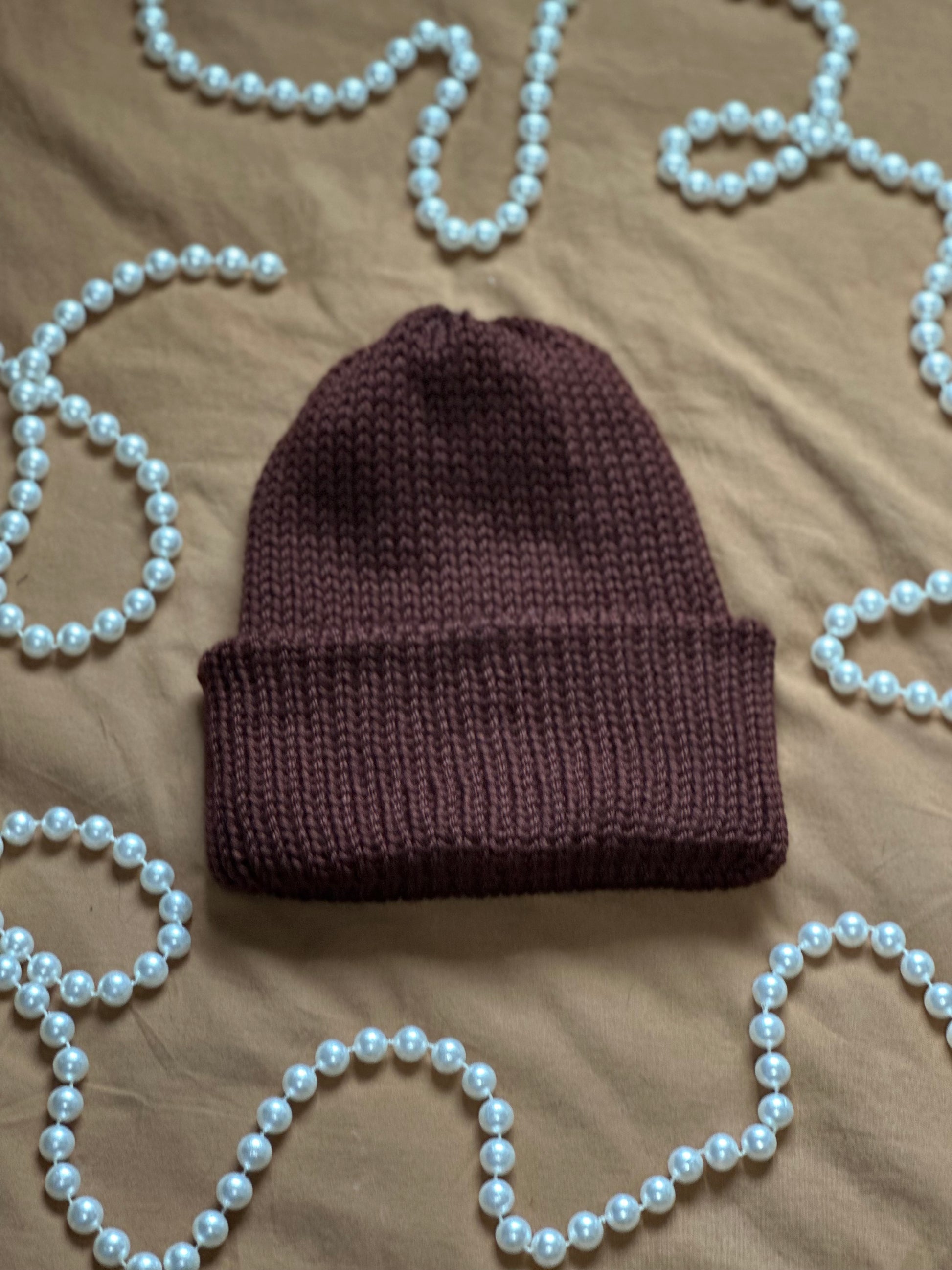 KSS Striped Knit Beanie