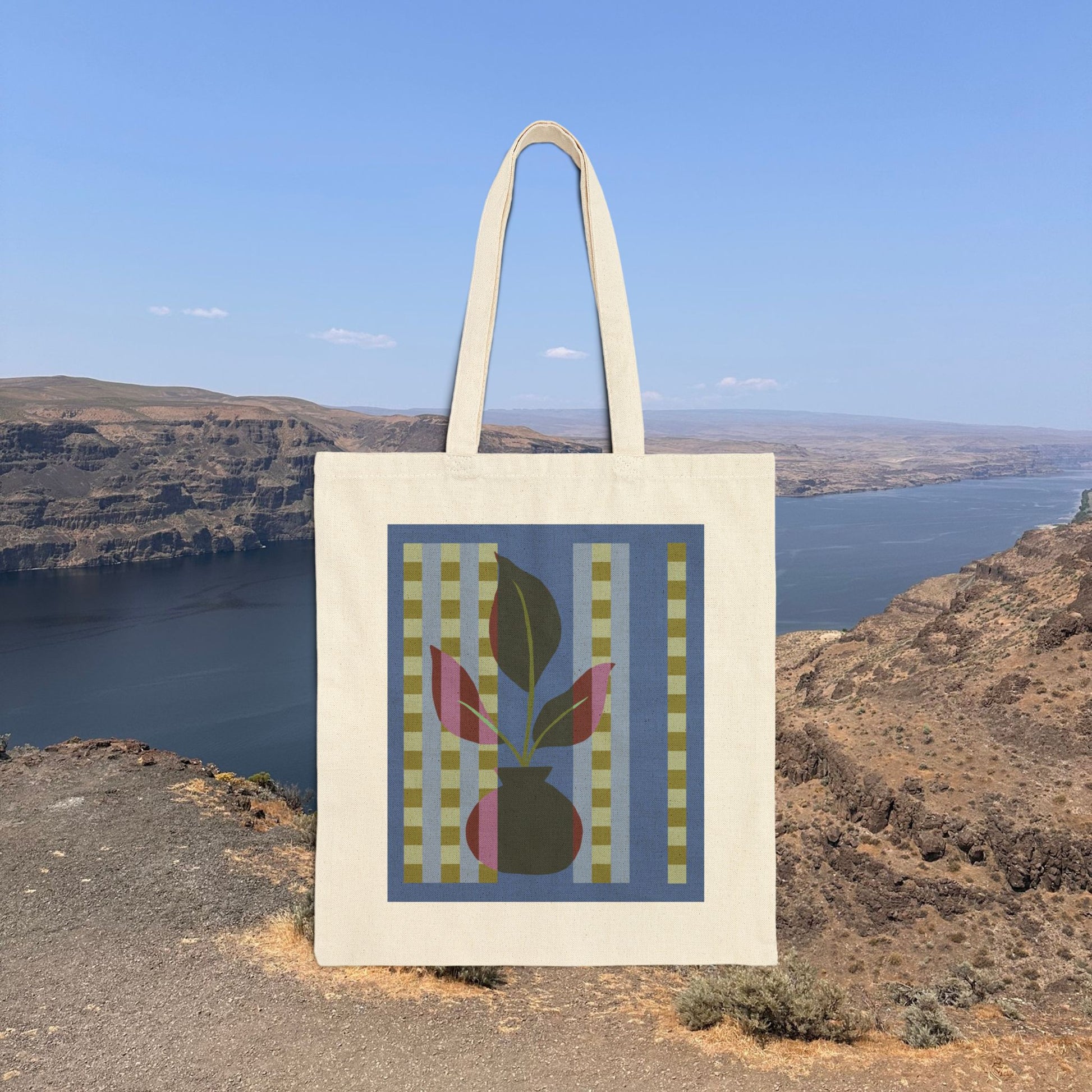 Plant Quilt Tote