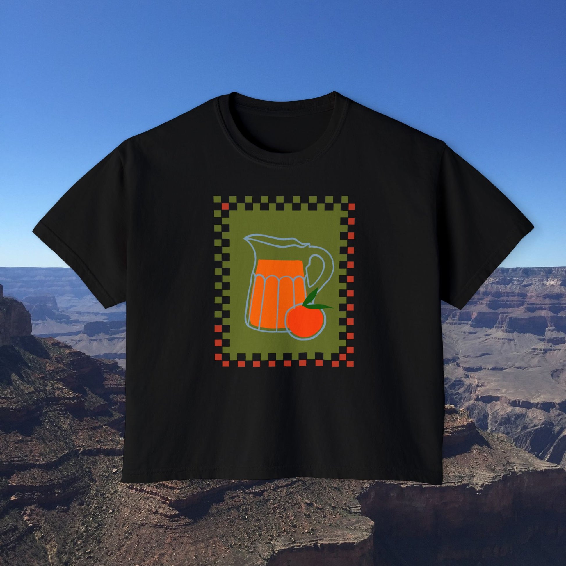 OJ Print Yoga Tee