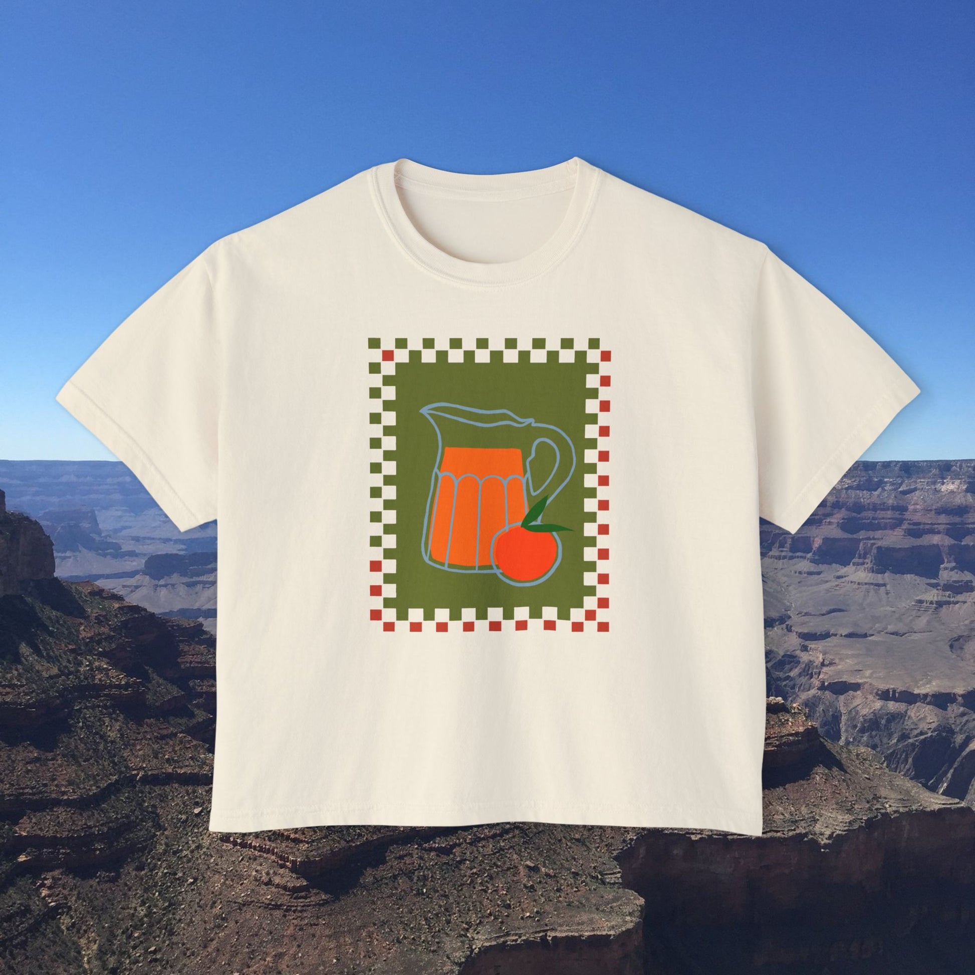 OJ Print Yoga Tee