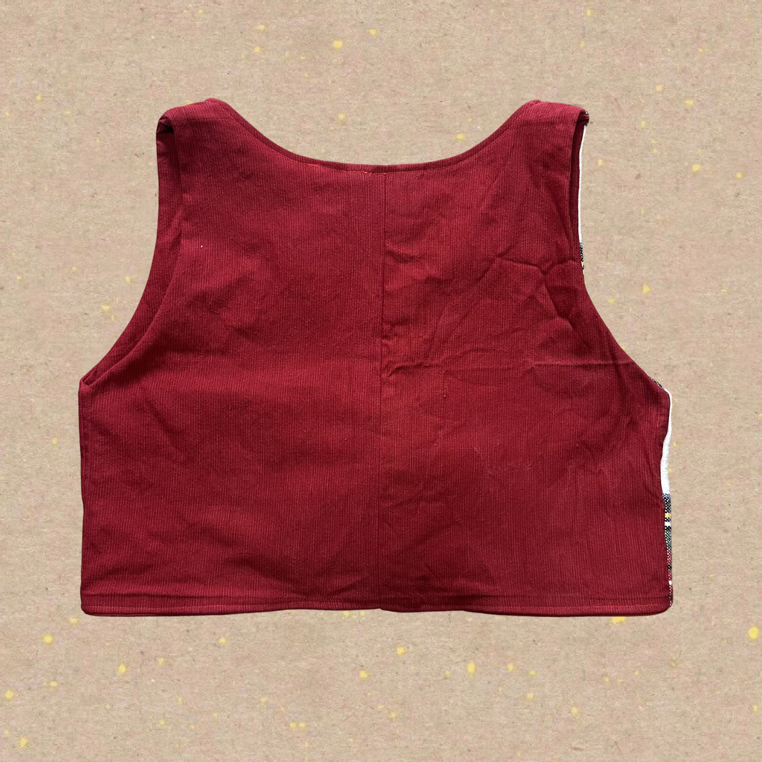 Fixie Vest - Red Plaid