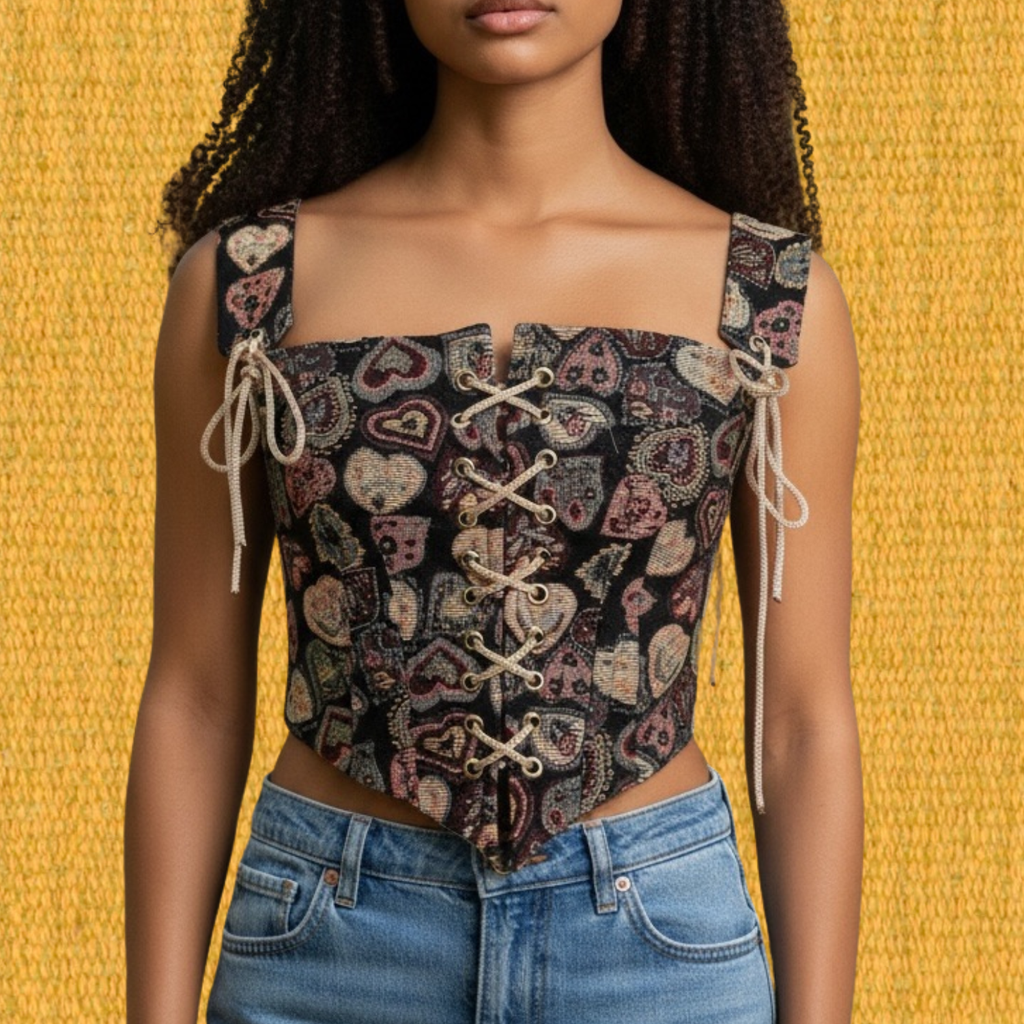 KSS Corset - Valentine's Jacquard
