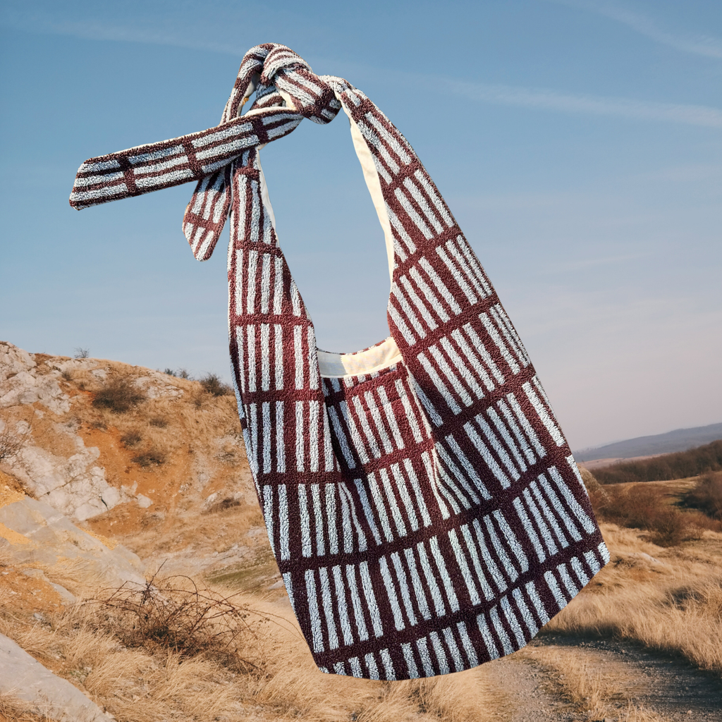 Slouch Bag - Vintage Towel