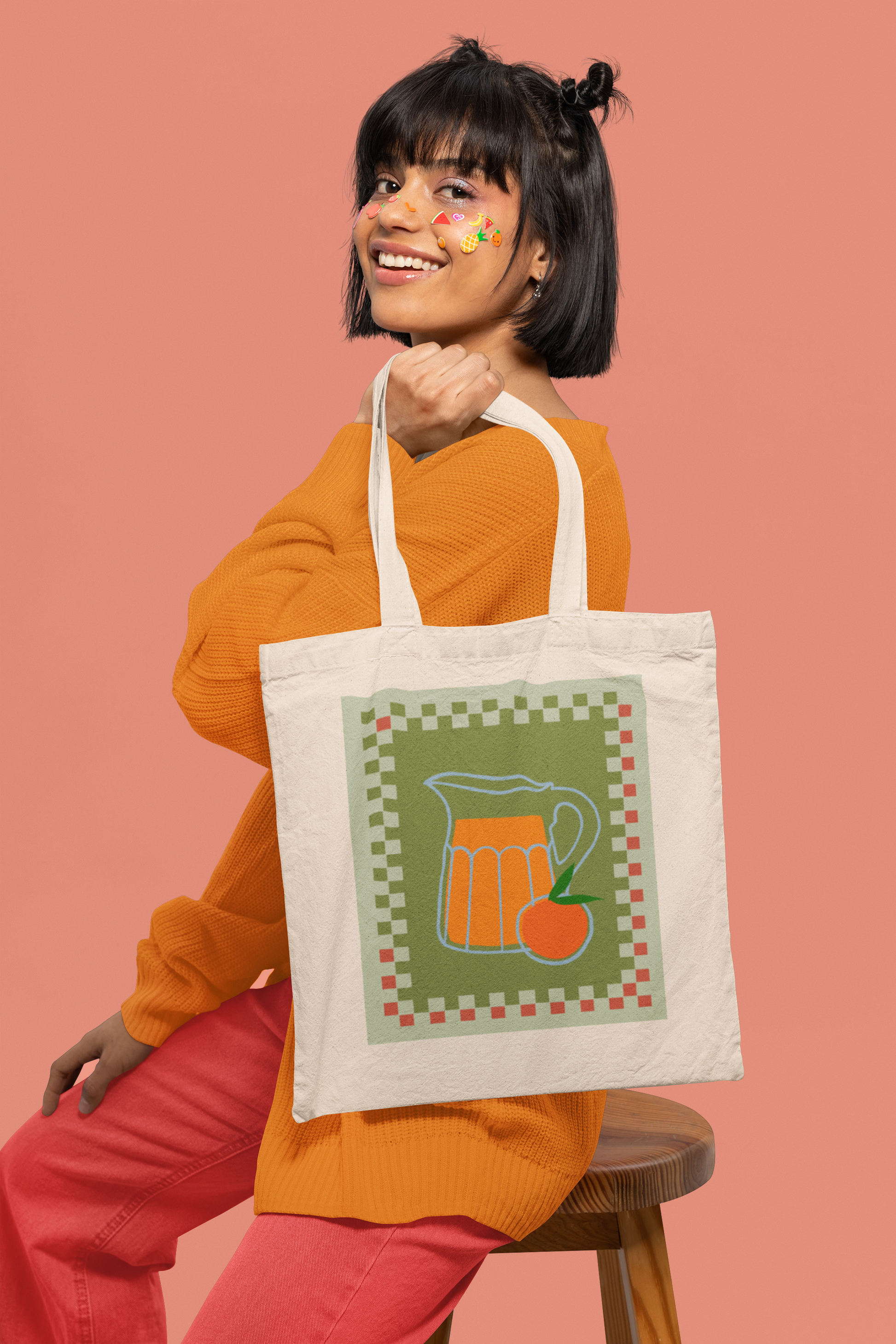 OJ Print Tote
