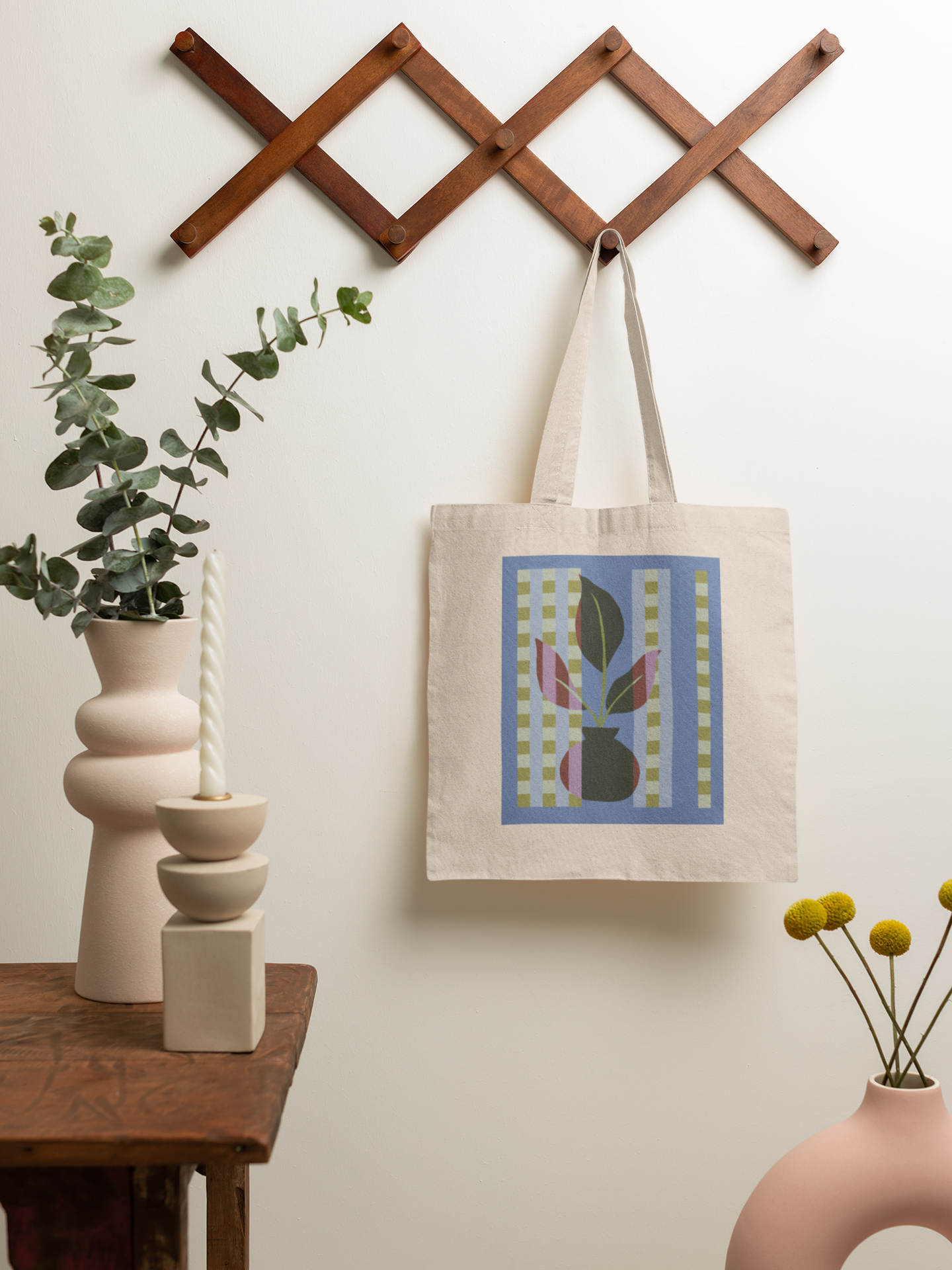 Plant Quilt Tote