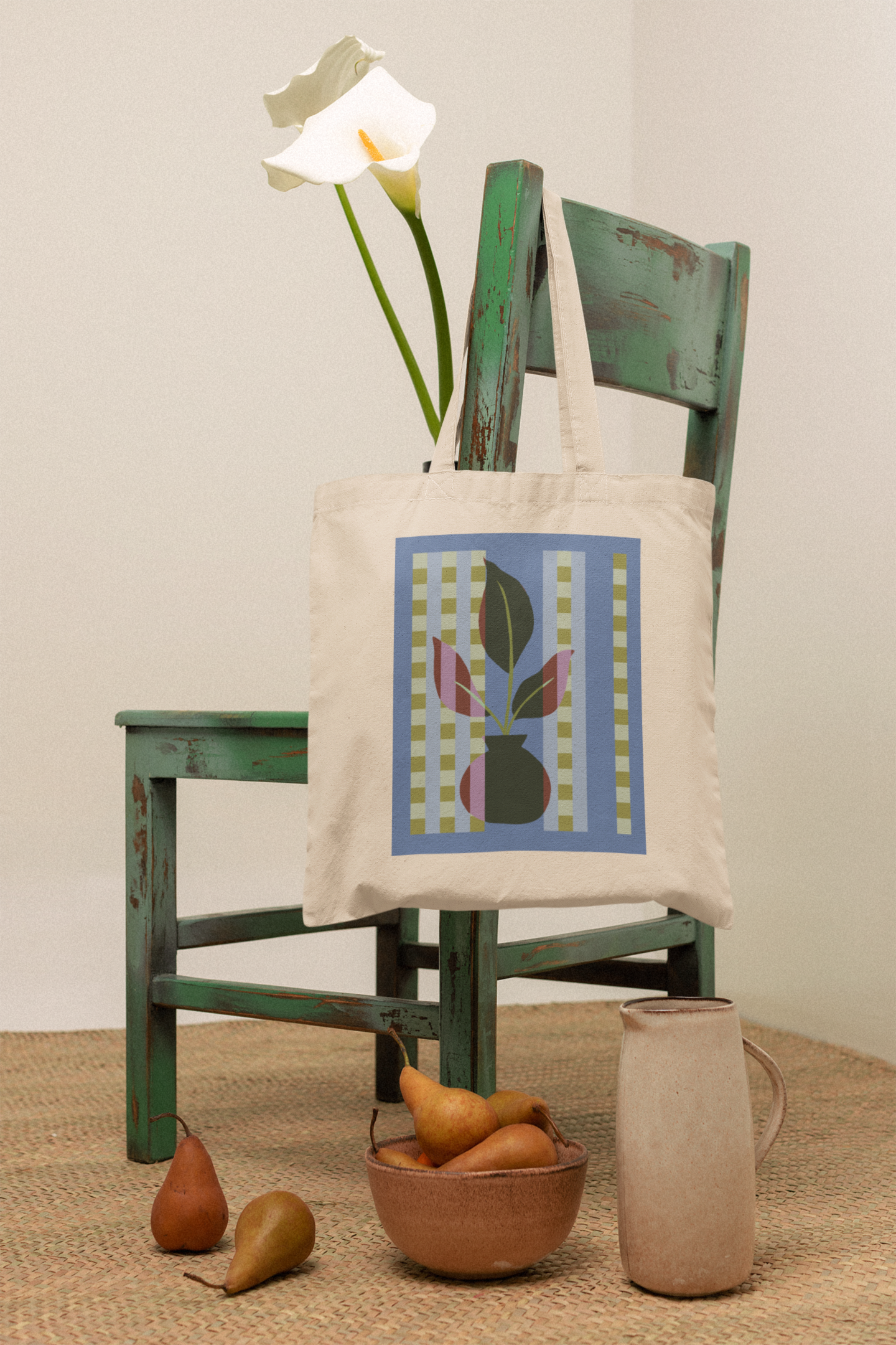 Plant Quilt Tote