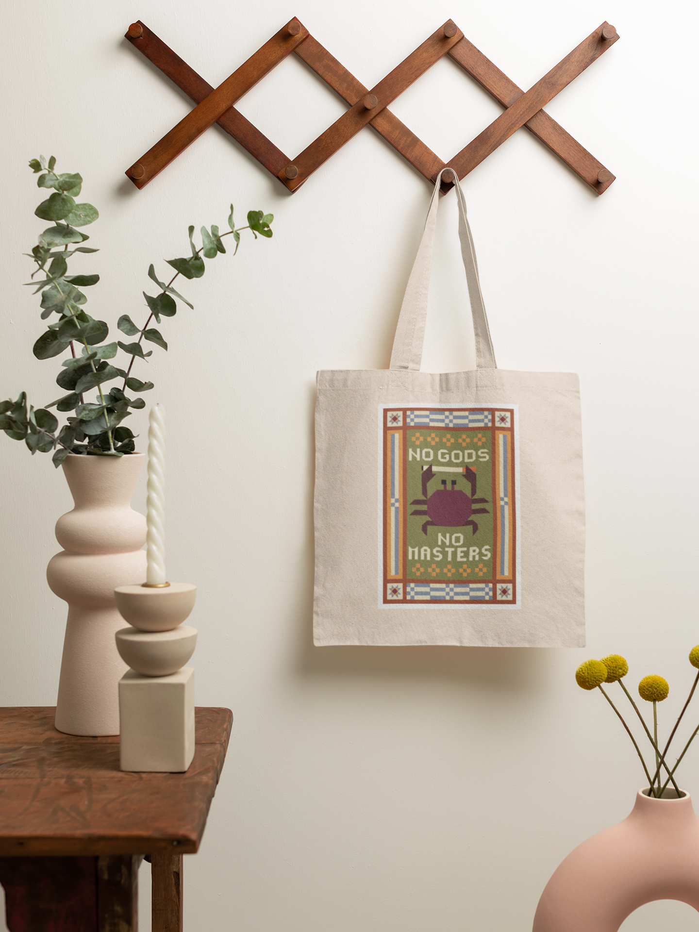 No Gods No Masters Canvas Tote