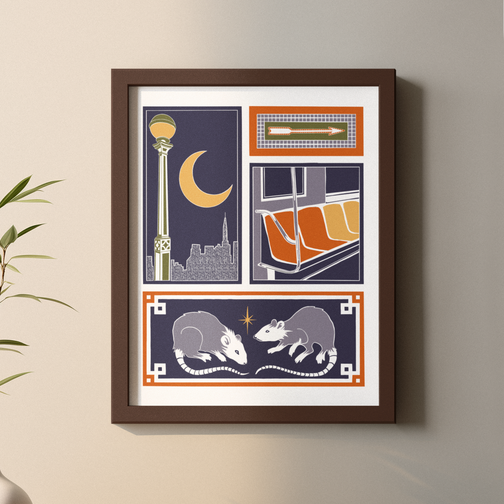 Subway Song Print