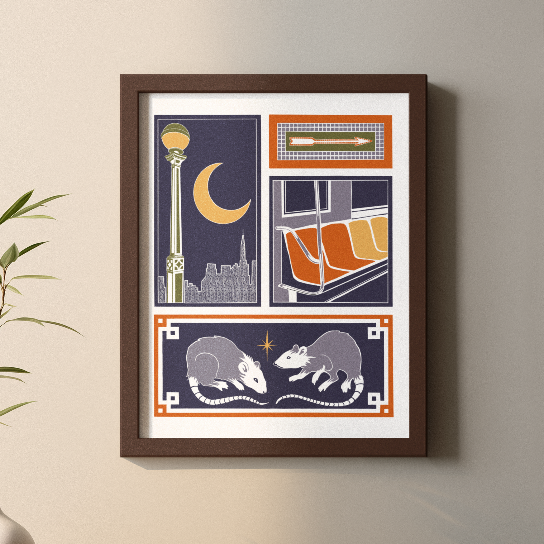 Subway Song Print
