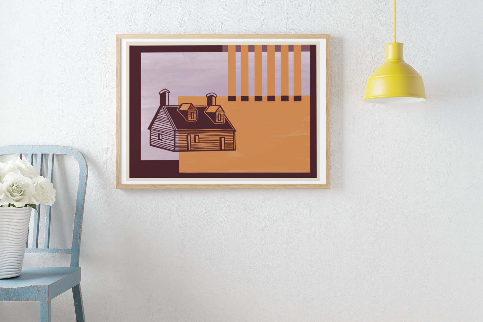 Sunset Ranch Print