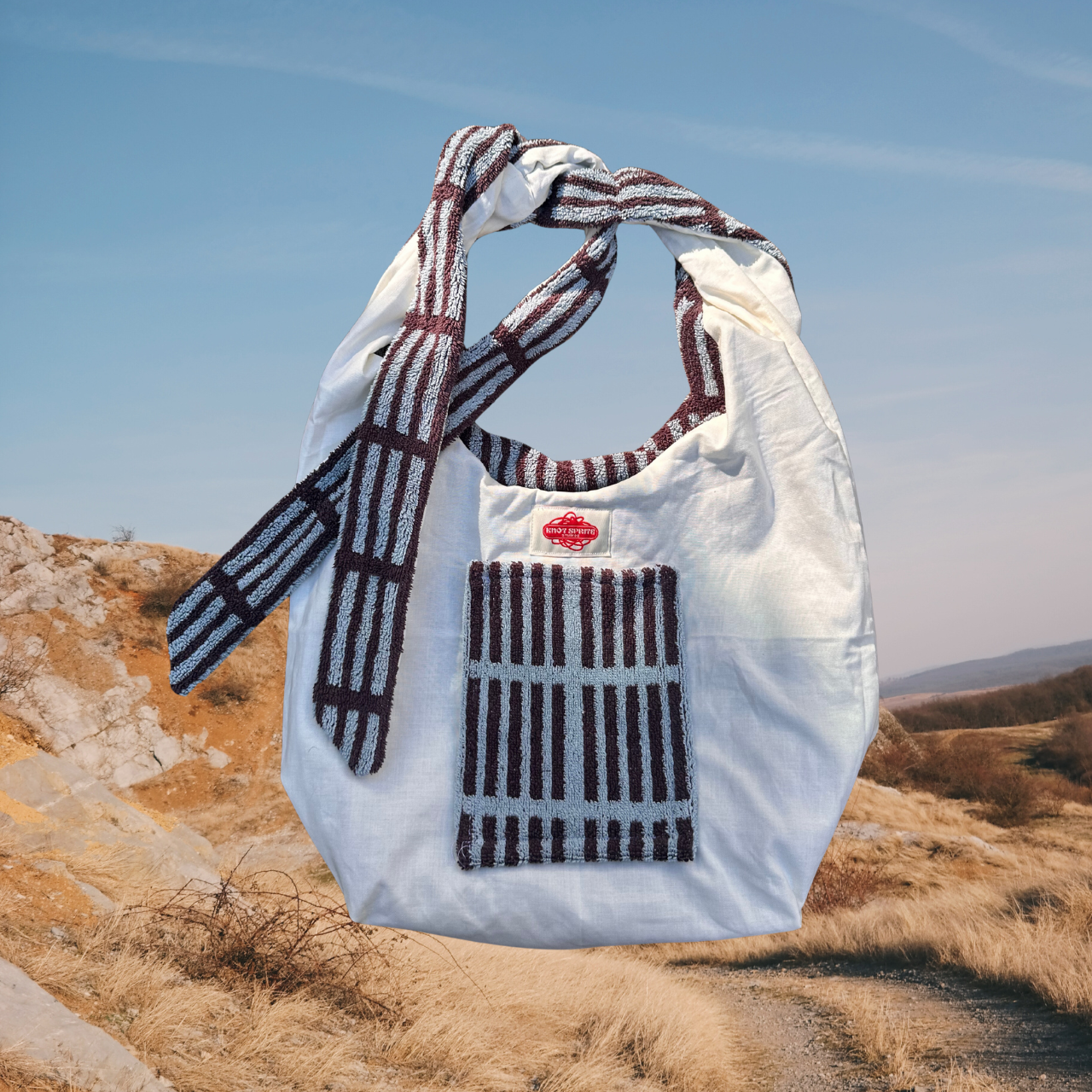 Slouch Bag - Vintage Towel