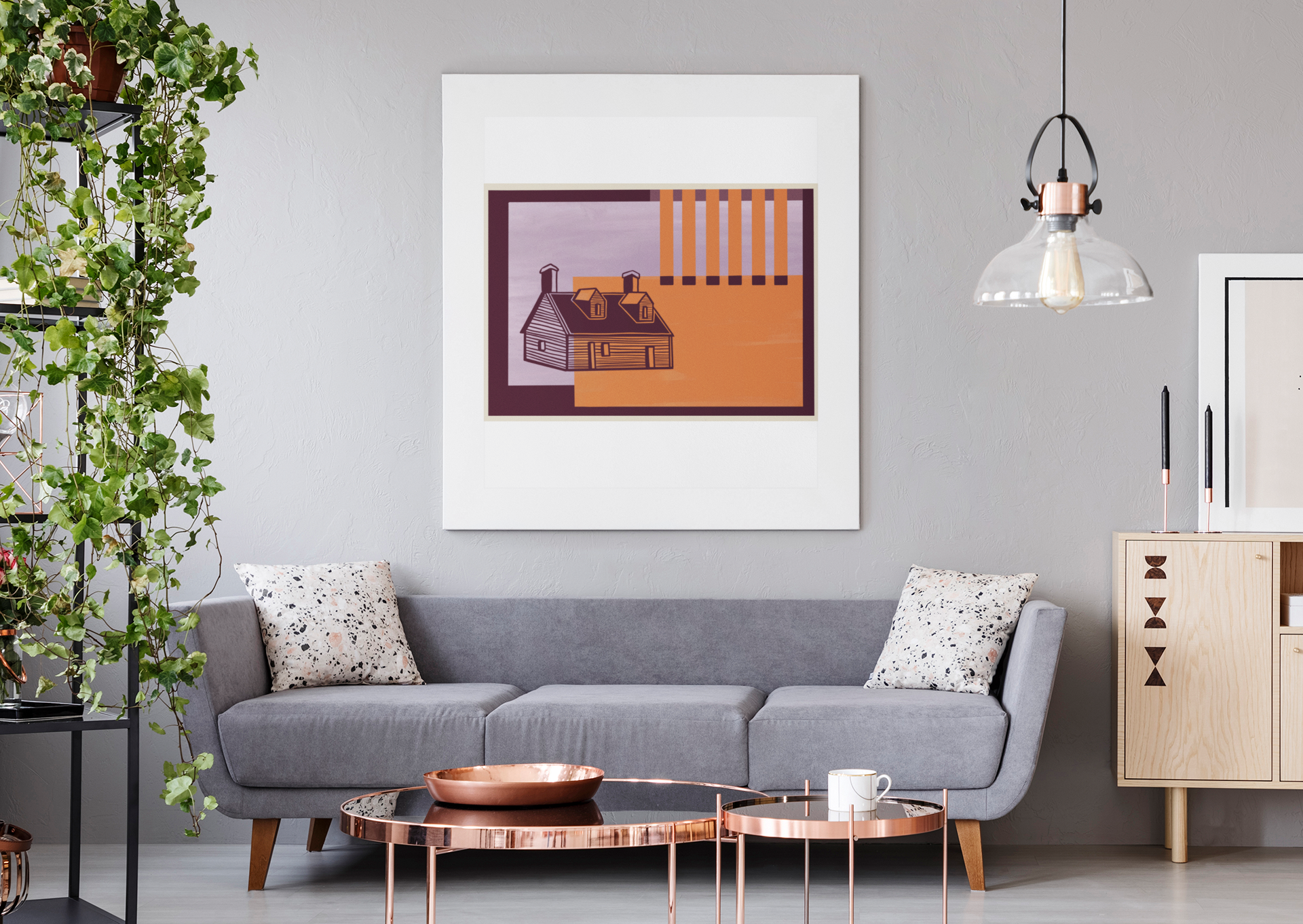 Sunset Ranch Print