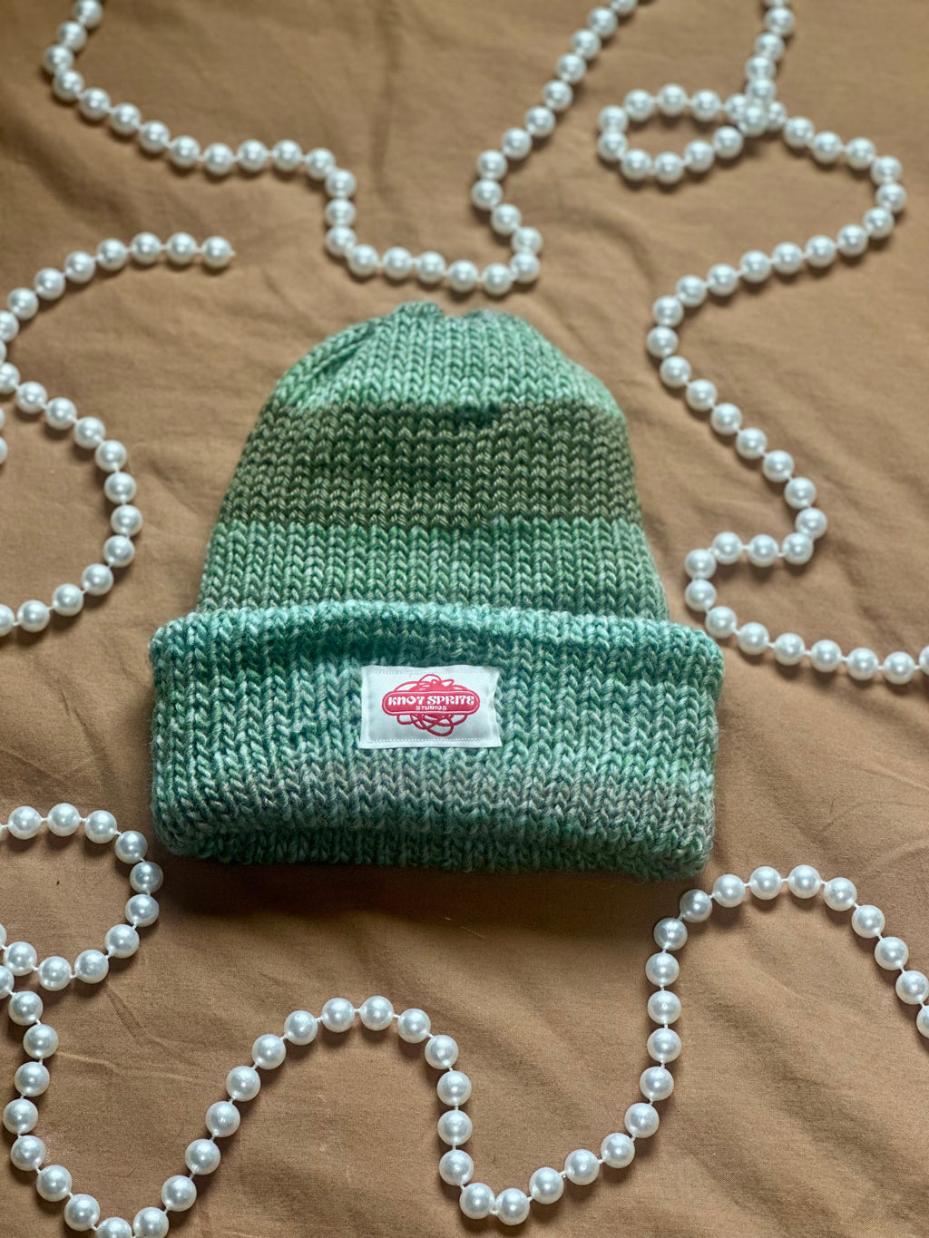 KSS Striped Knit Beanie