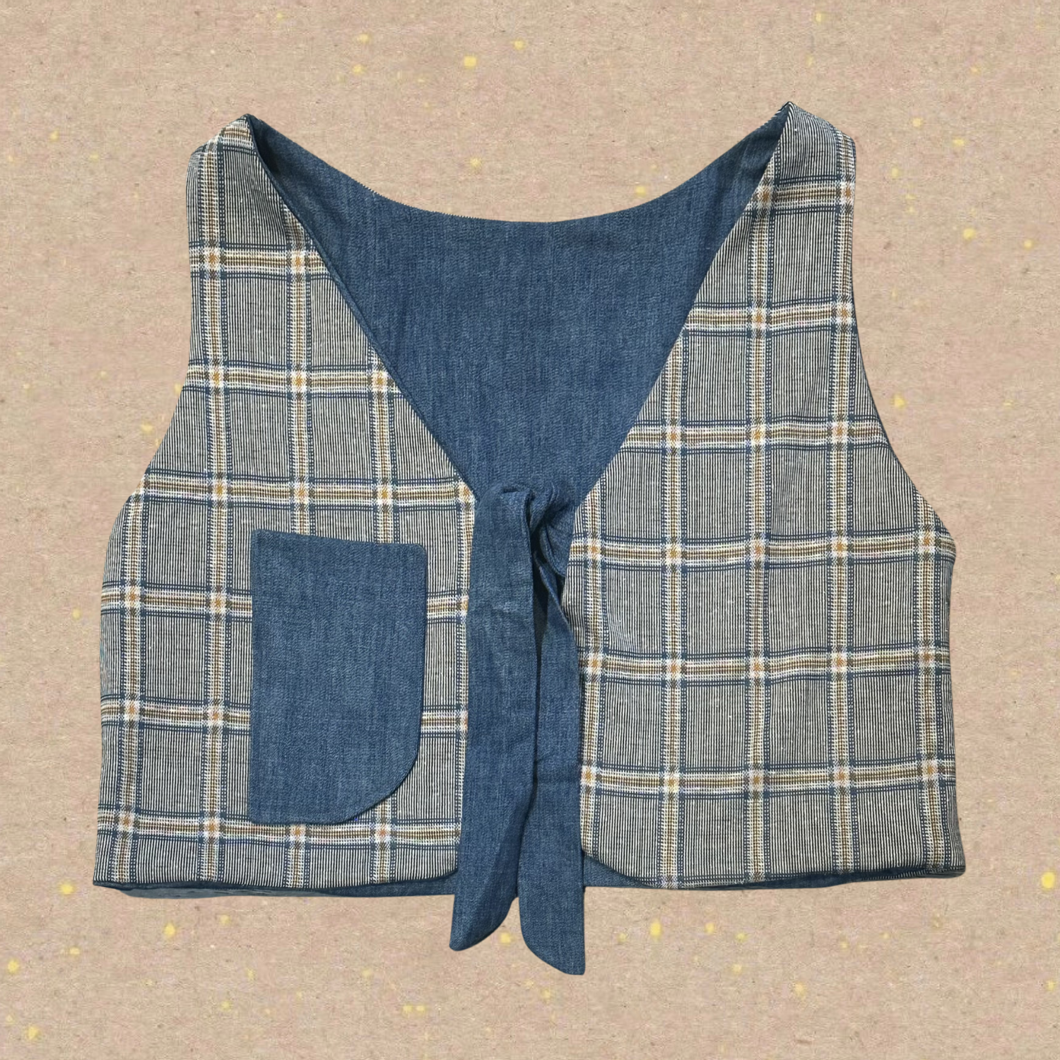 Fixie Vest - Blue Denim