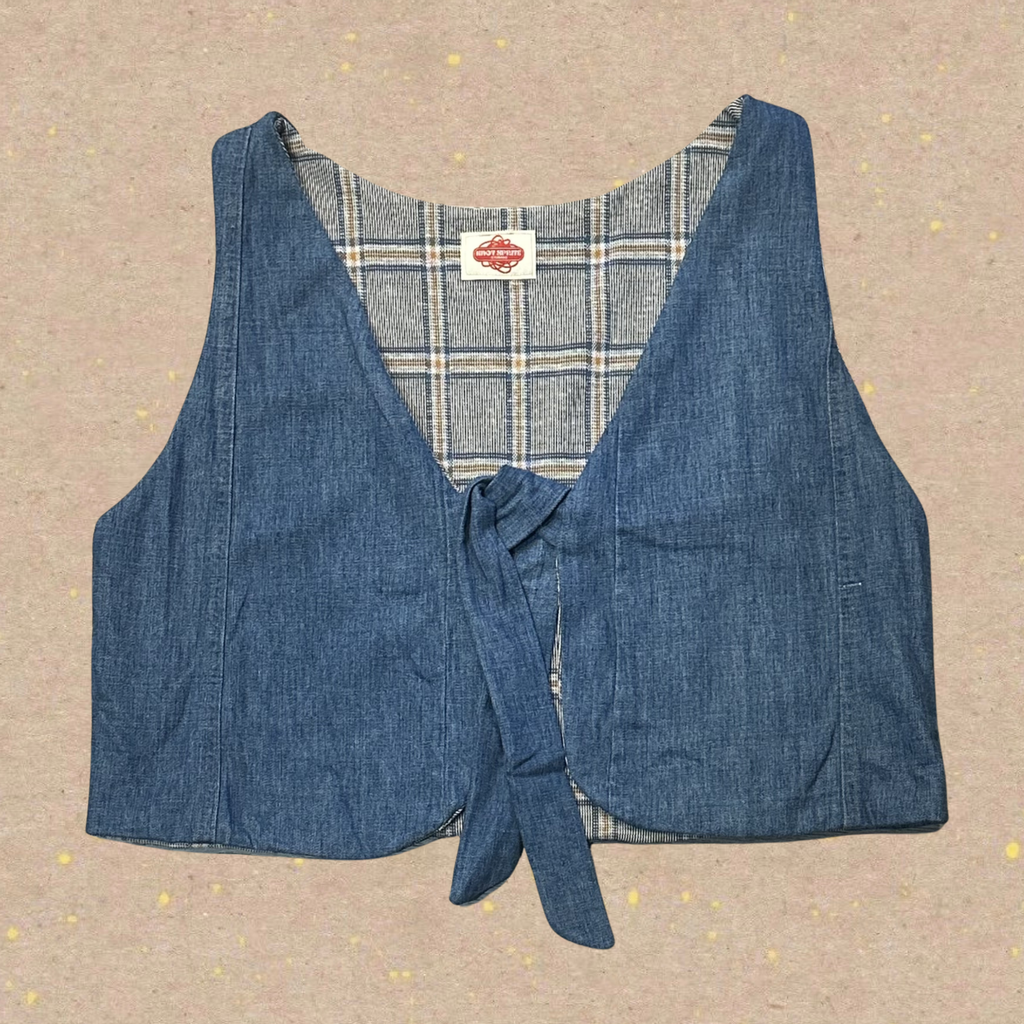 Fixie Vest - Blue Denim