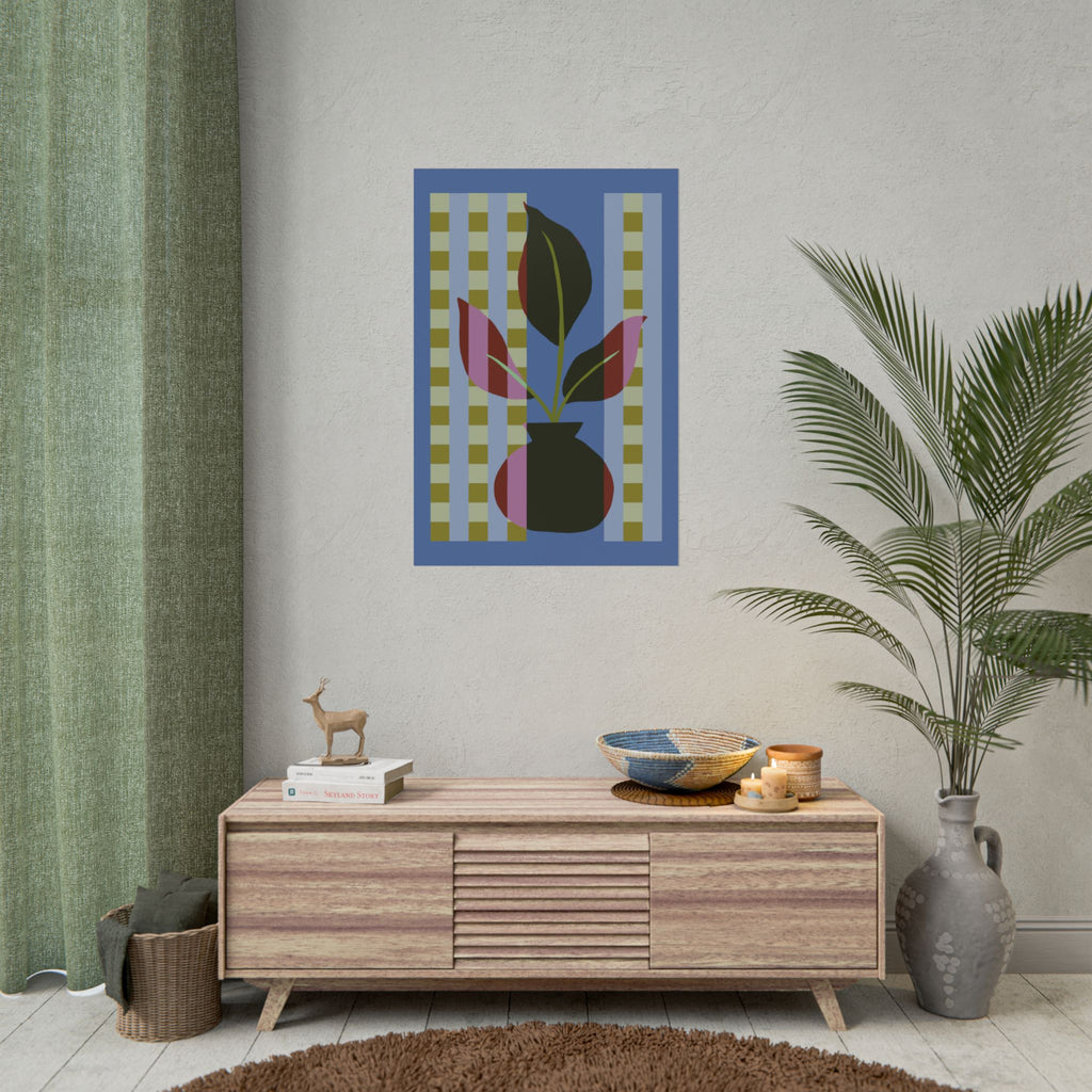 Plant Quilt Print