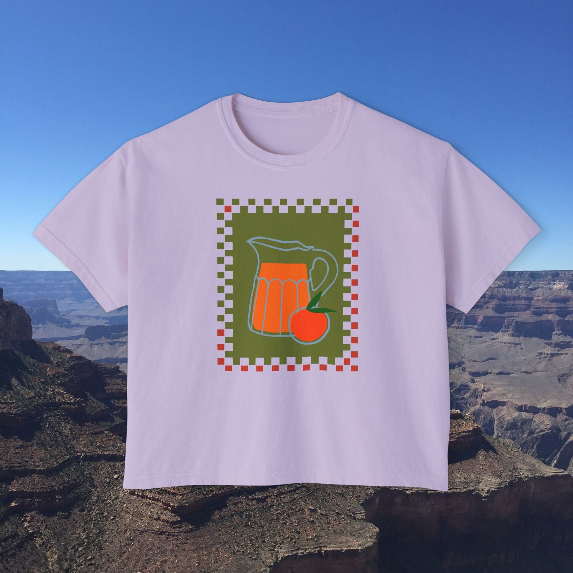 OJ Print Yoga Tee