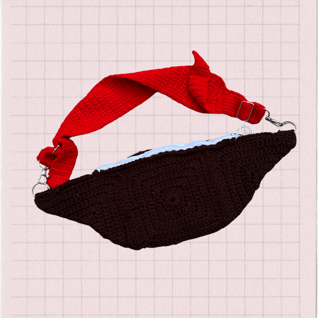 Ramona Crossbody Bag - Chocolate/Paprika