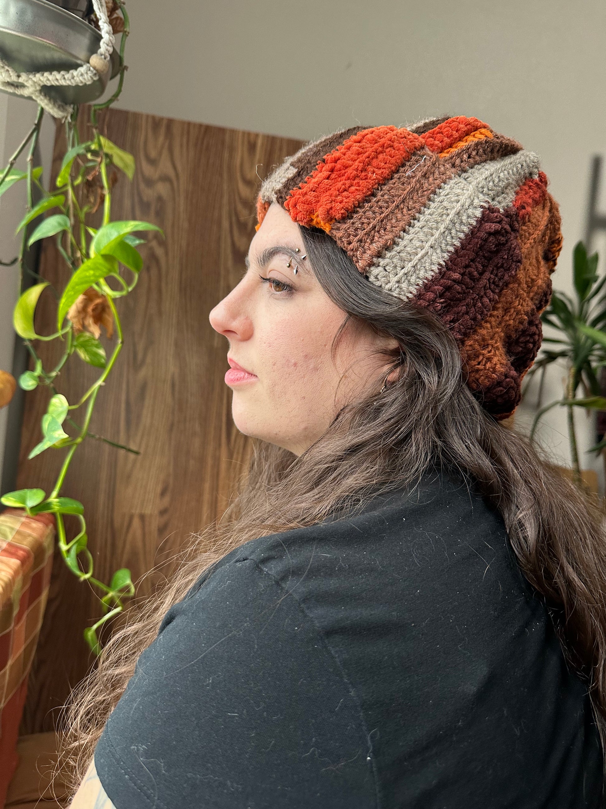 Scrappy Beanie - Calico