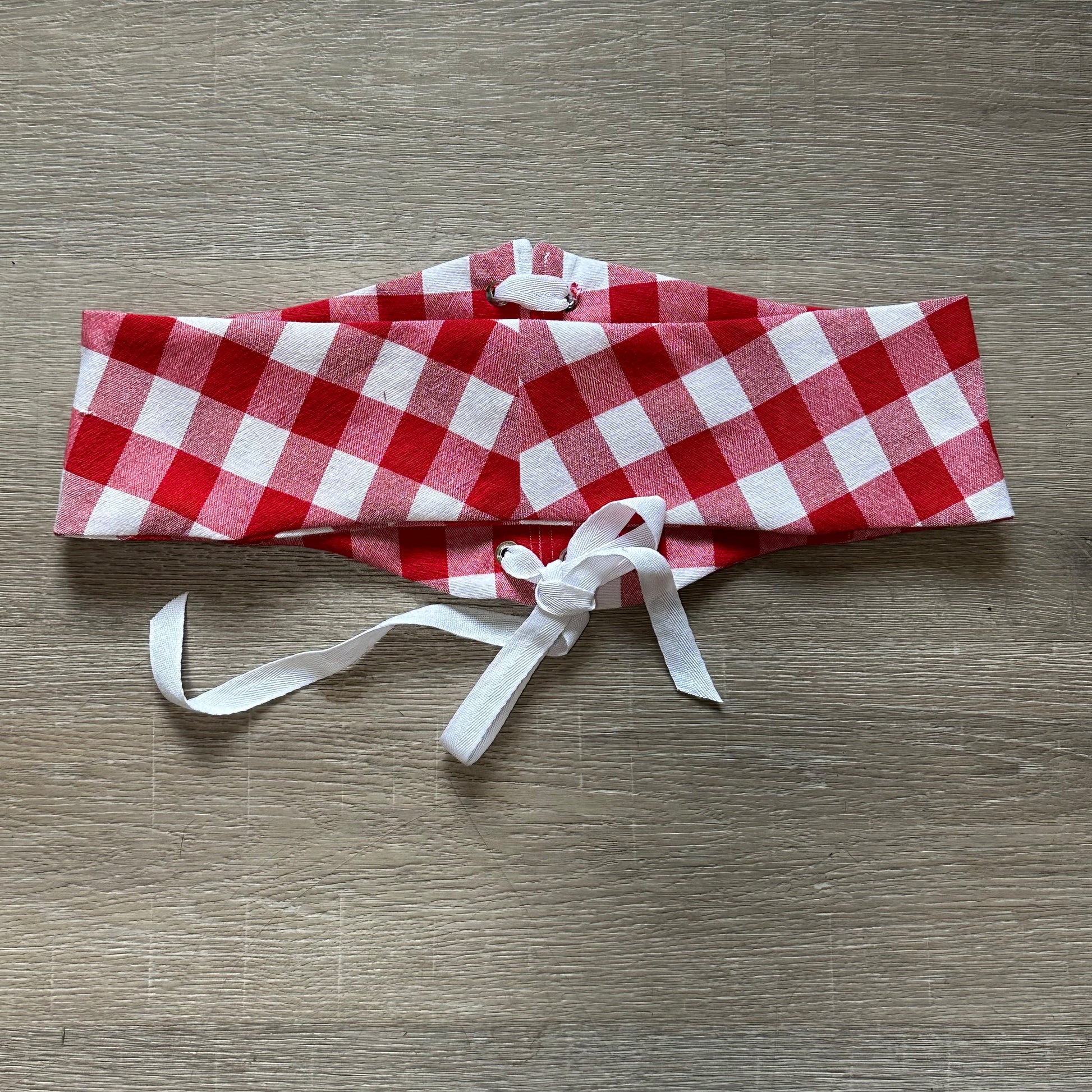 KSS Corset Belt - Short / Red Plaid 34” Waist
