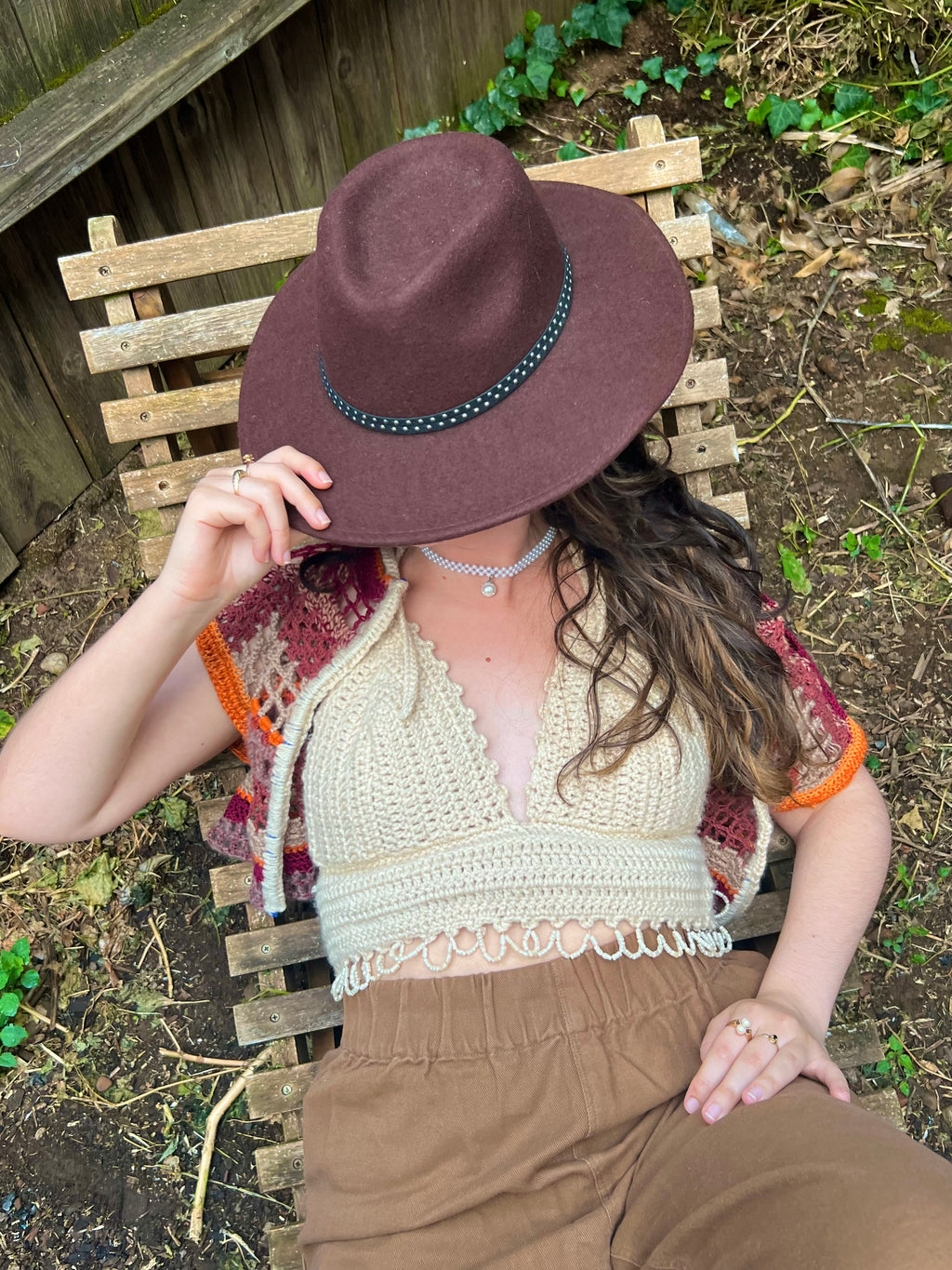 Scrappy Vests - Freeform Crochet