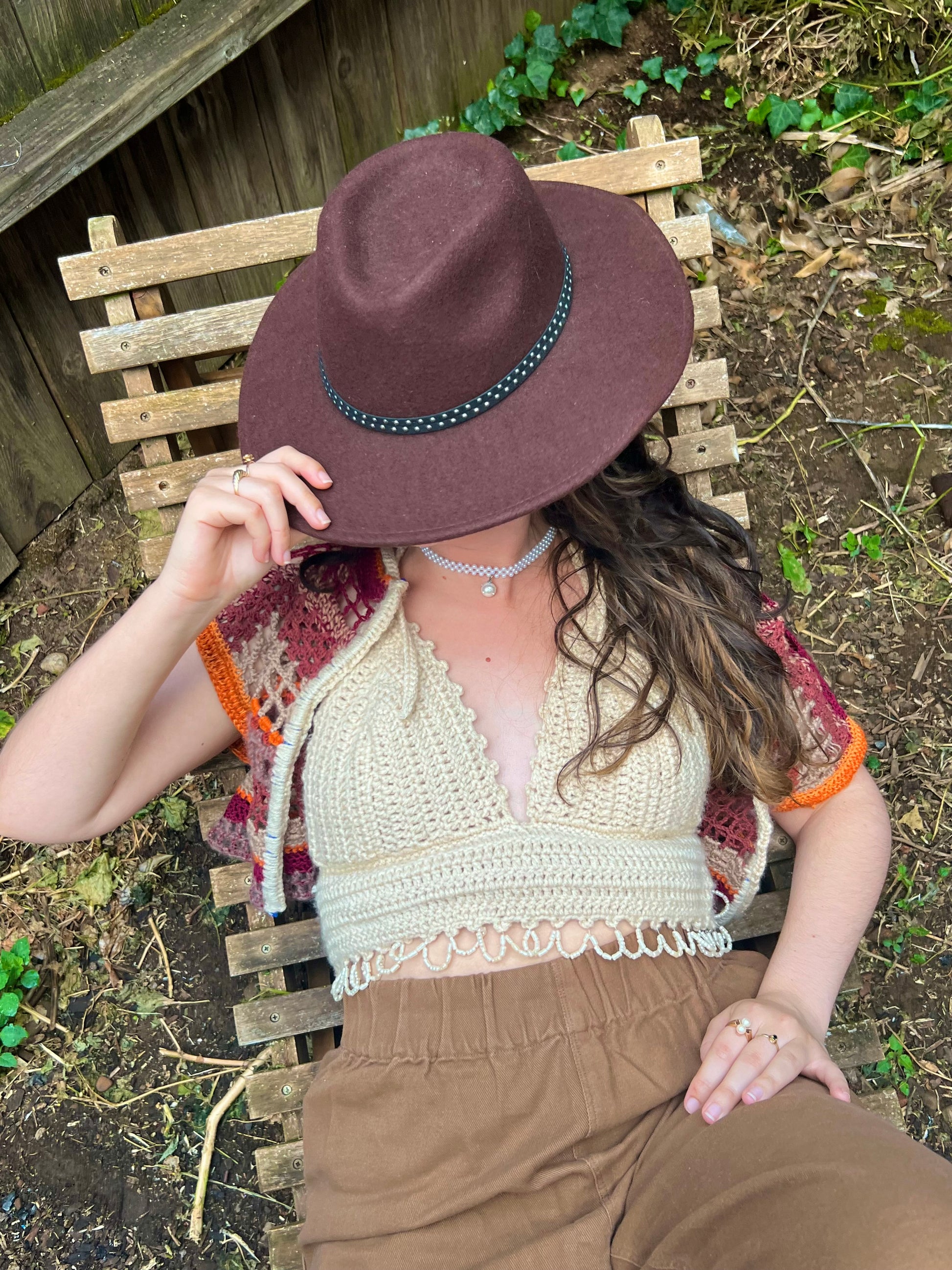Scrappy Vests - Freeform Crochet