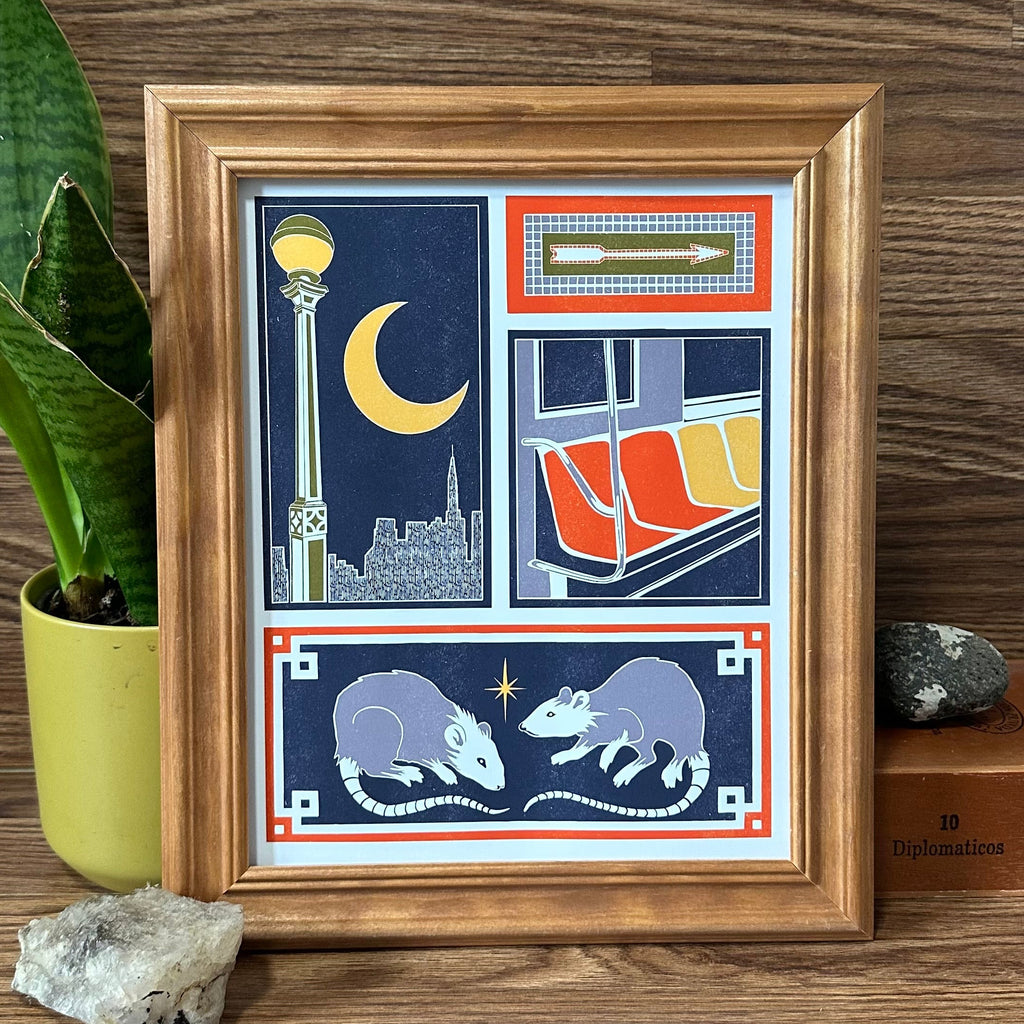 Subway Song Print