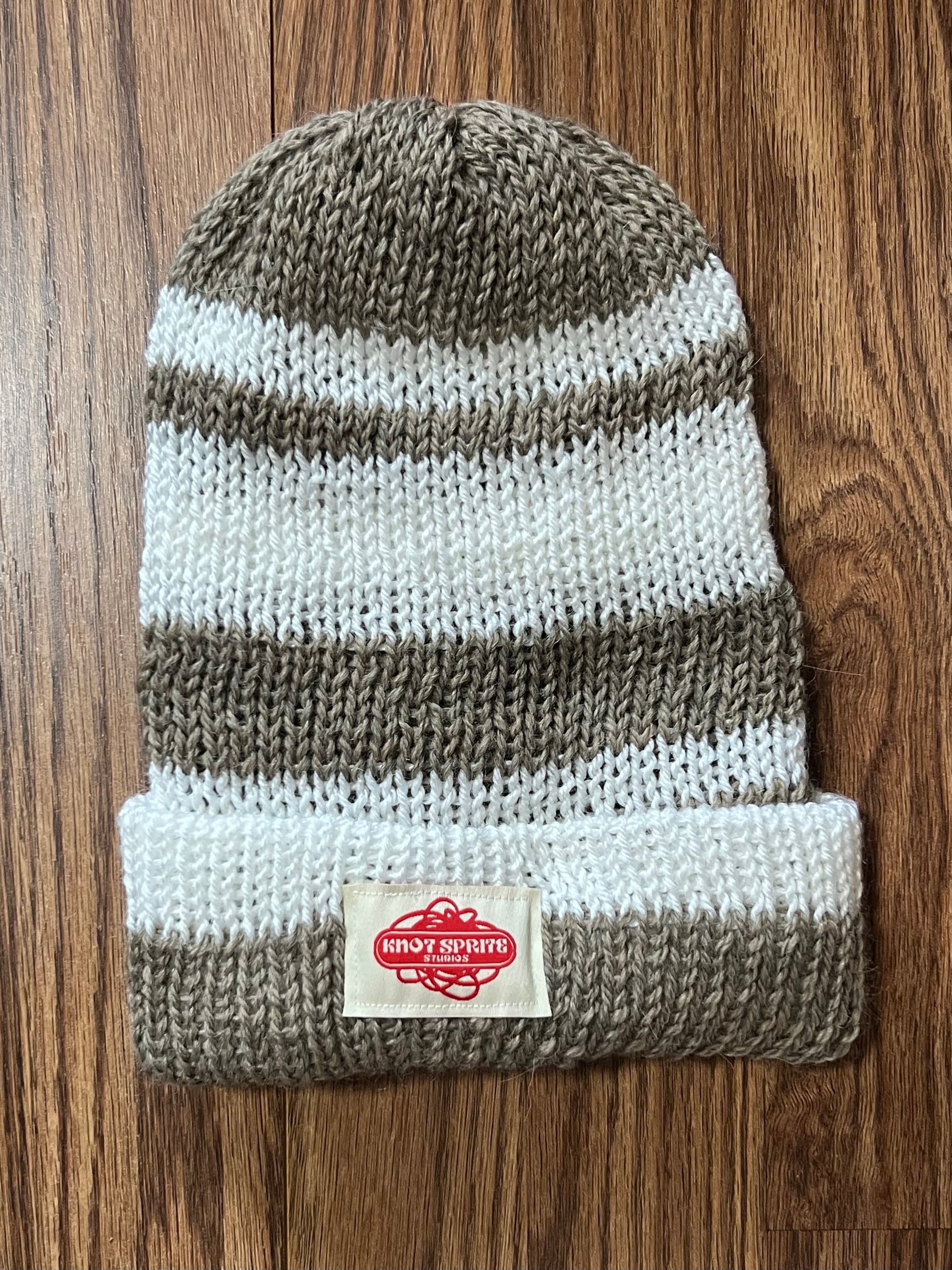 KSS Striped Knit Beanie