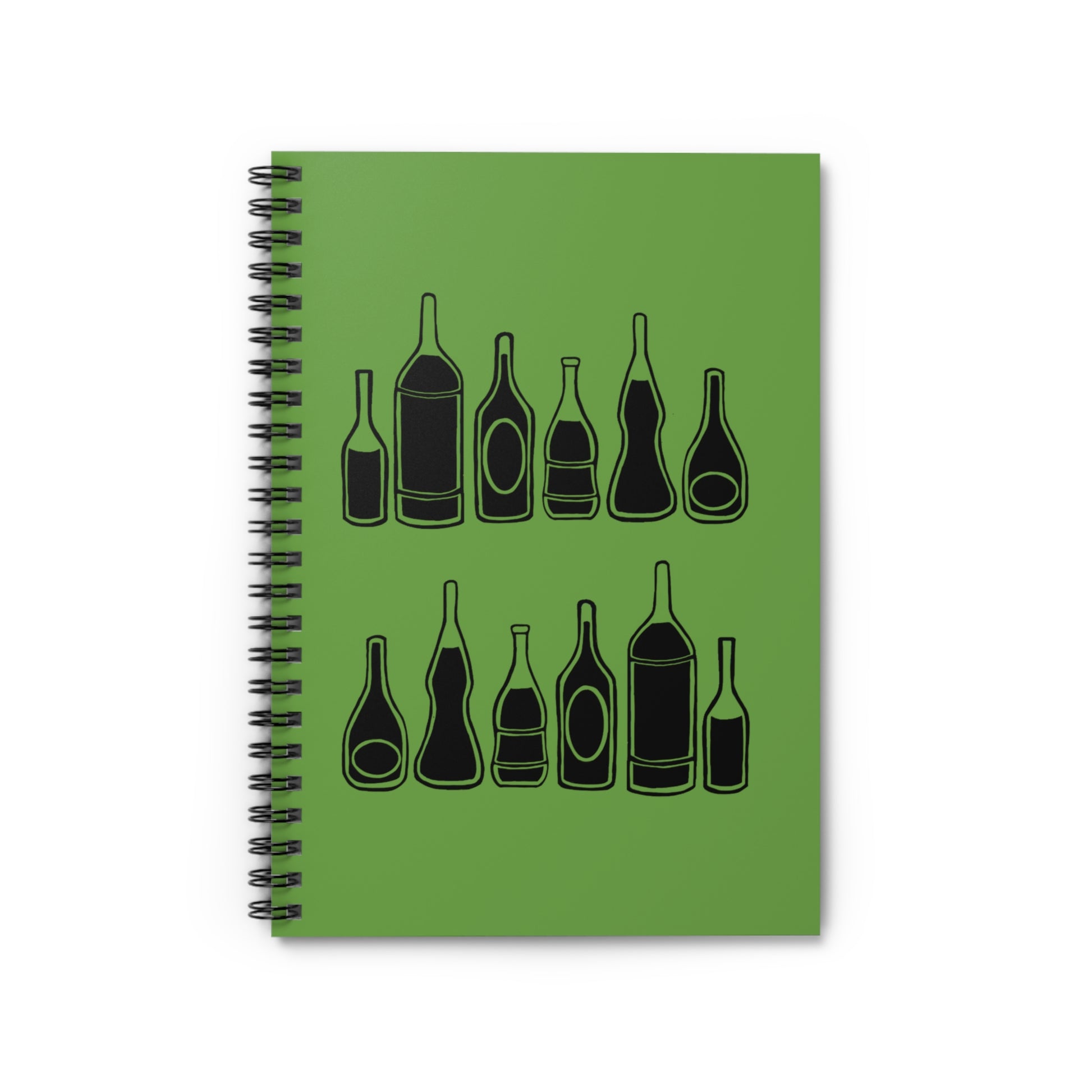 Custom Black Bottle Notebook