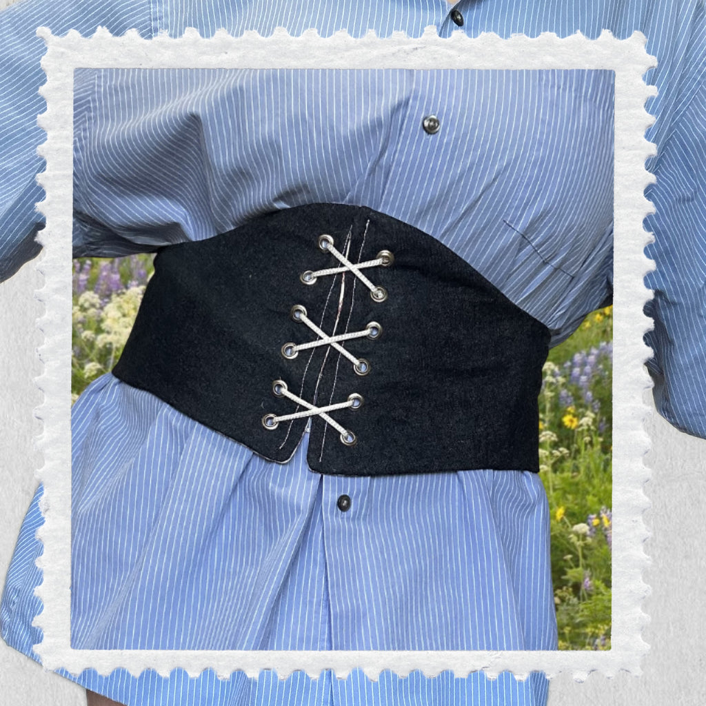 KSS Corset Belt - Short  / Denim 38” Waist