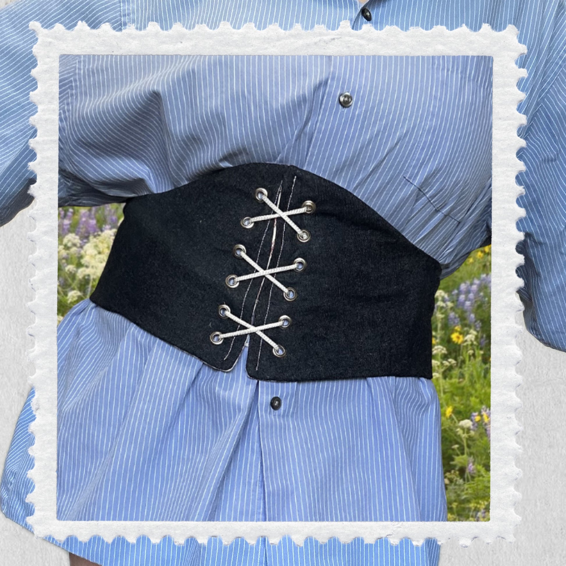 KSS Corset Belt - Short  / Denim 38” Waist