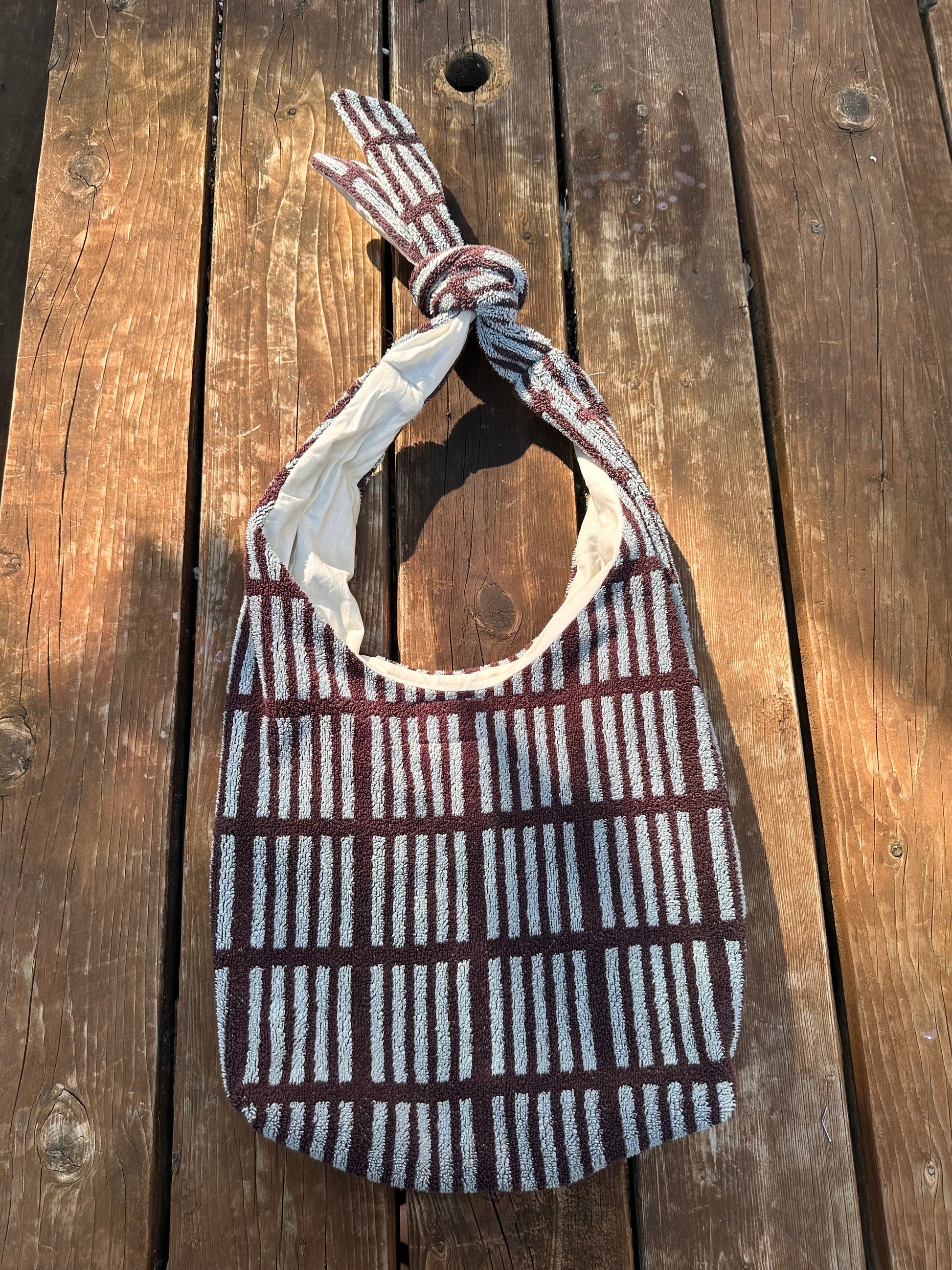 Slouch Bag - Vintage Towel