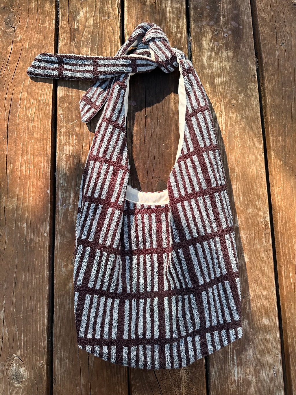 Slouch Bag - Vintage Towel