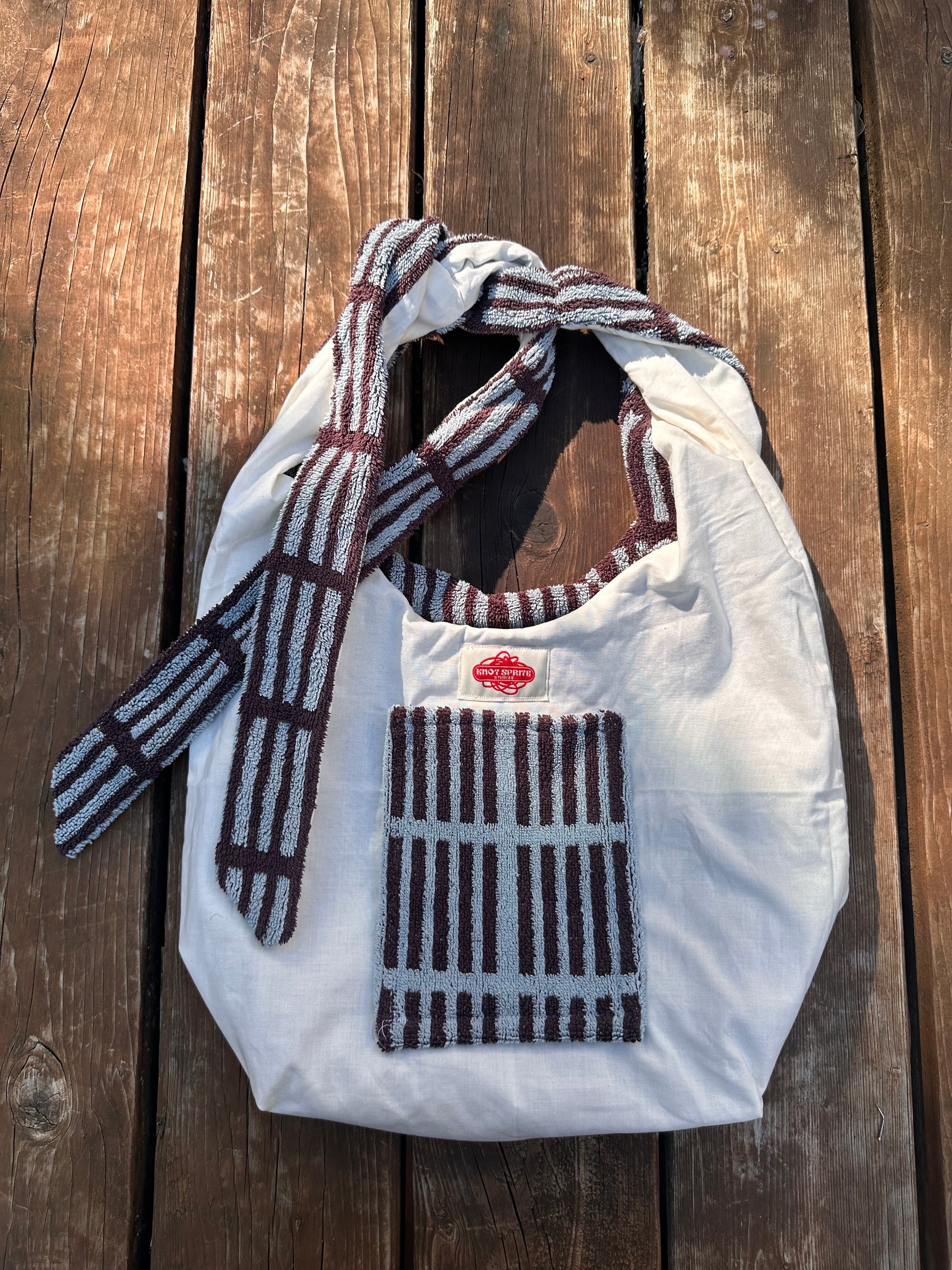 Slouch Bag - Vintage Towel