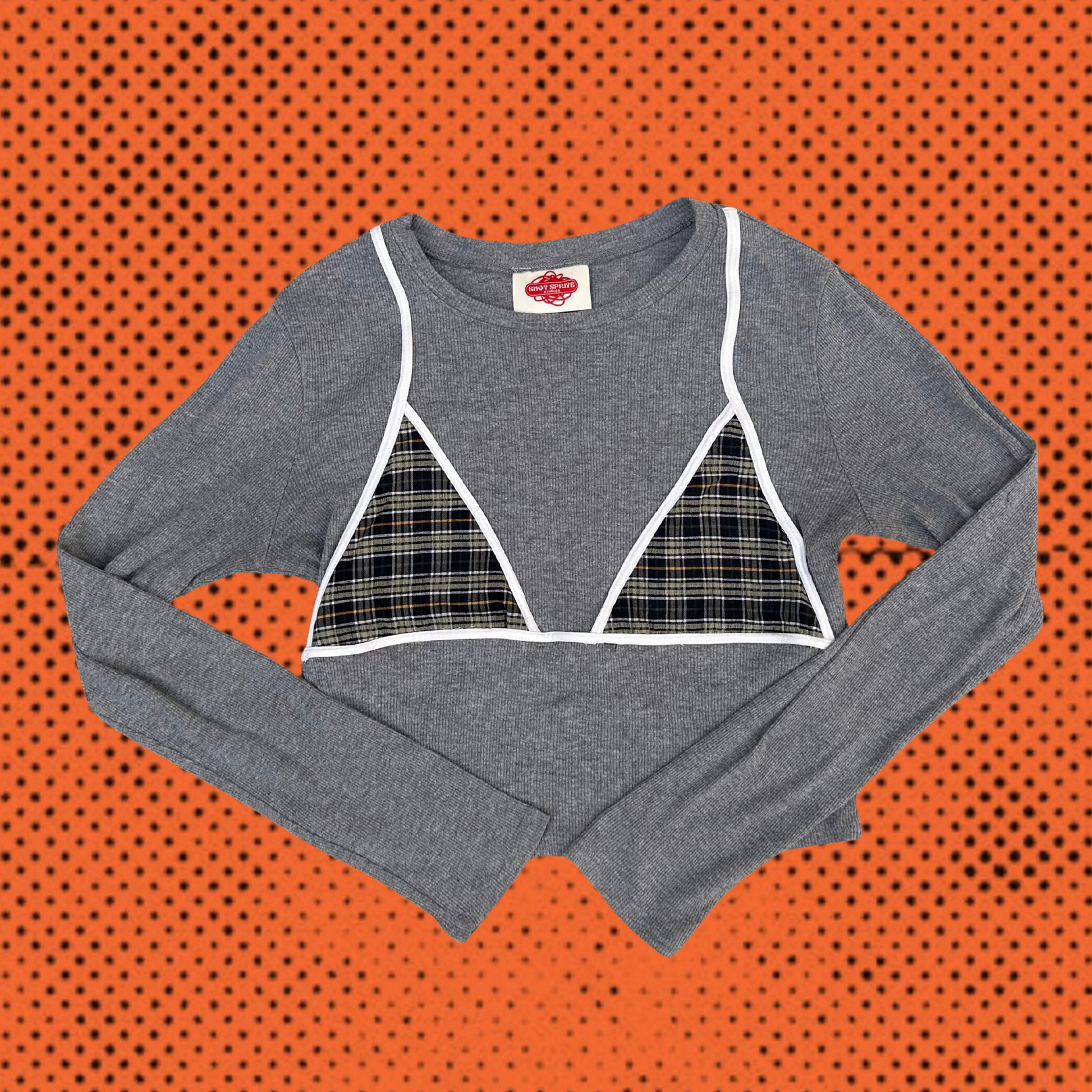 Après Tee - Grey/White Plaid