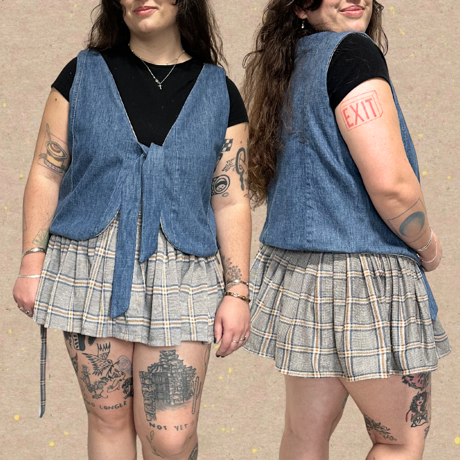 Fixie Vest - Blue Denim